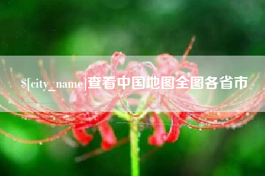 菏泽查看中国地图全图各省市