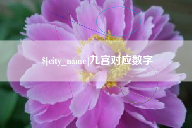 菏泽九宫对应数字