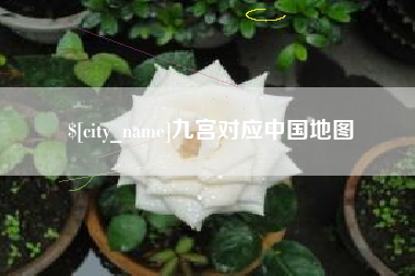 菏泽九宫对应中国地图