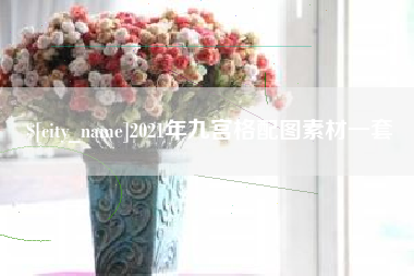 菏泽2021年九宫格配图素材一套