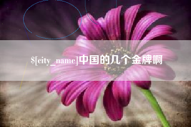 菏泽中国的几个金牌啊