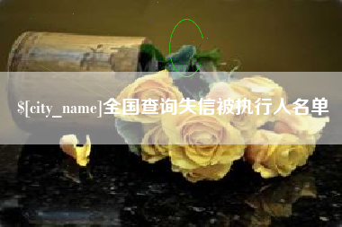 菏泽全国查询失信被执行人名单