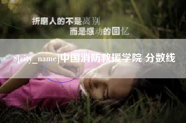 菏泽中国消防救援学院 分数线