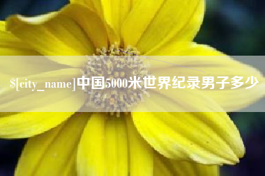 菏泽中国5000米世界纪录男子多少