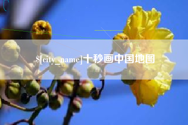 菏泽十秒画中国地图