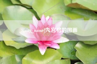 菏泽九宫格的图画