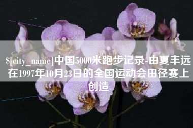 菏泽中国5000米跑步记录-由夏丰远在1997年10月23日的全国运动会田径赛上创造