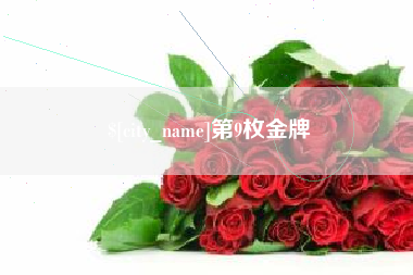 菏泽第9枚金牌