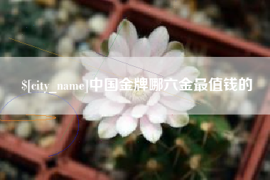 菏泽中国金牌哪六金最值钱的