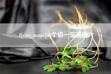 菏泽36个省一览表图片
